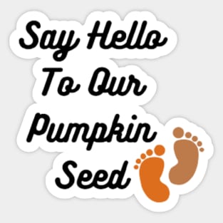 Pumpkin seed Sticker